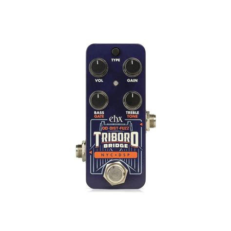 electro harmonix overdrive stomp box|Electro Harmonix Pico Triboro Bridge Overdrive, .